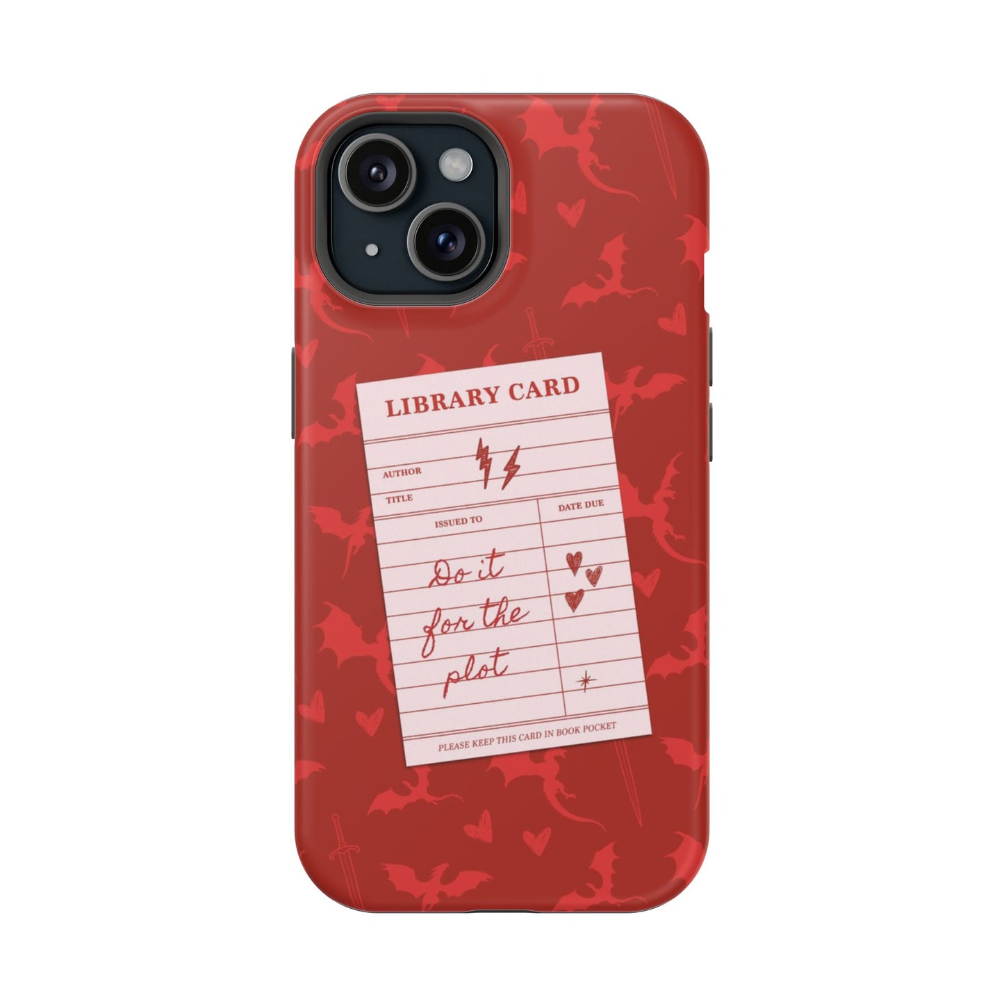Do It For The Plot Magnetic iPhone Case
