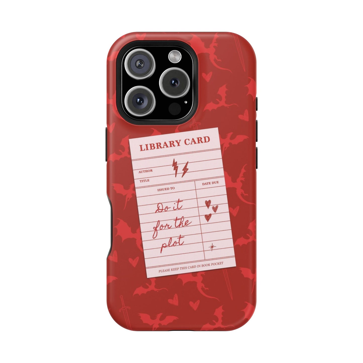 Do It For The Plot Magnetic iPhone Case