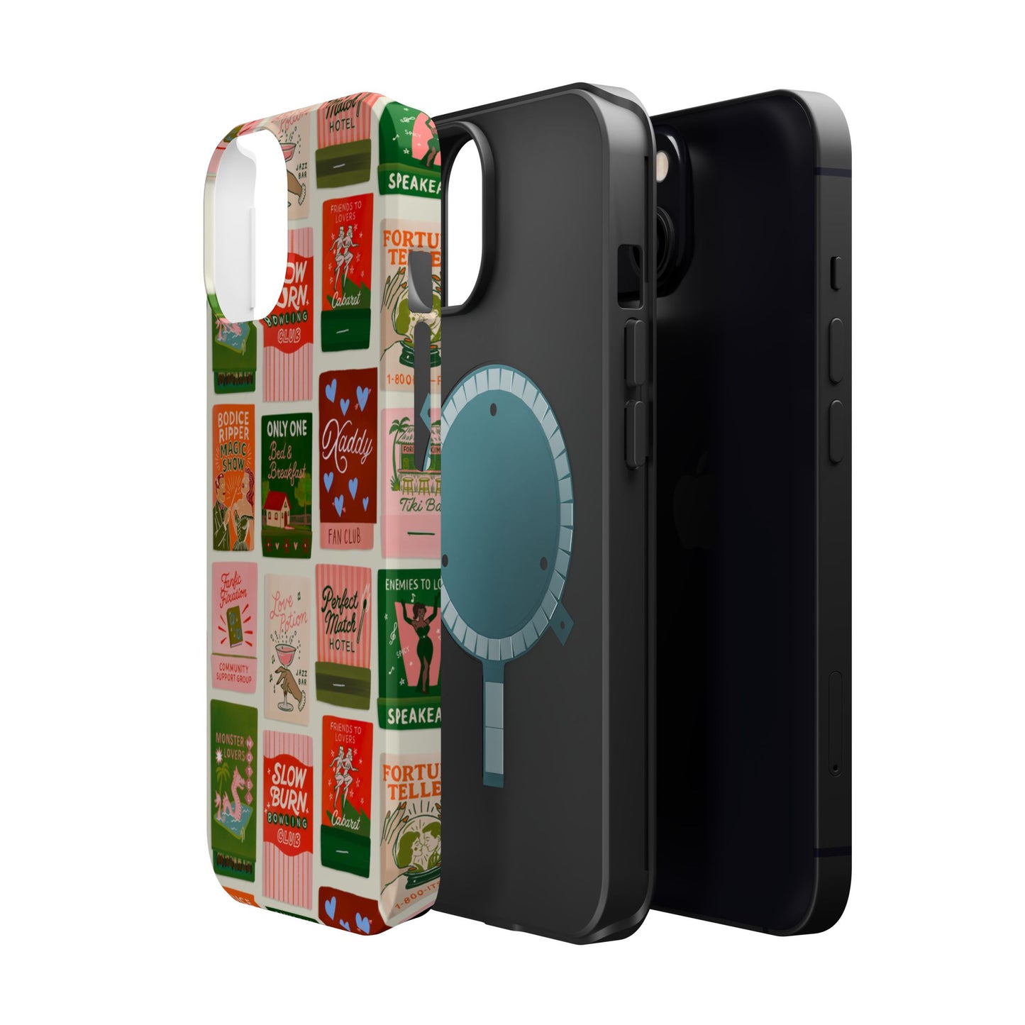 Burning Through Chatpers Magnetic iPhone Case