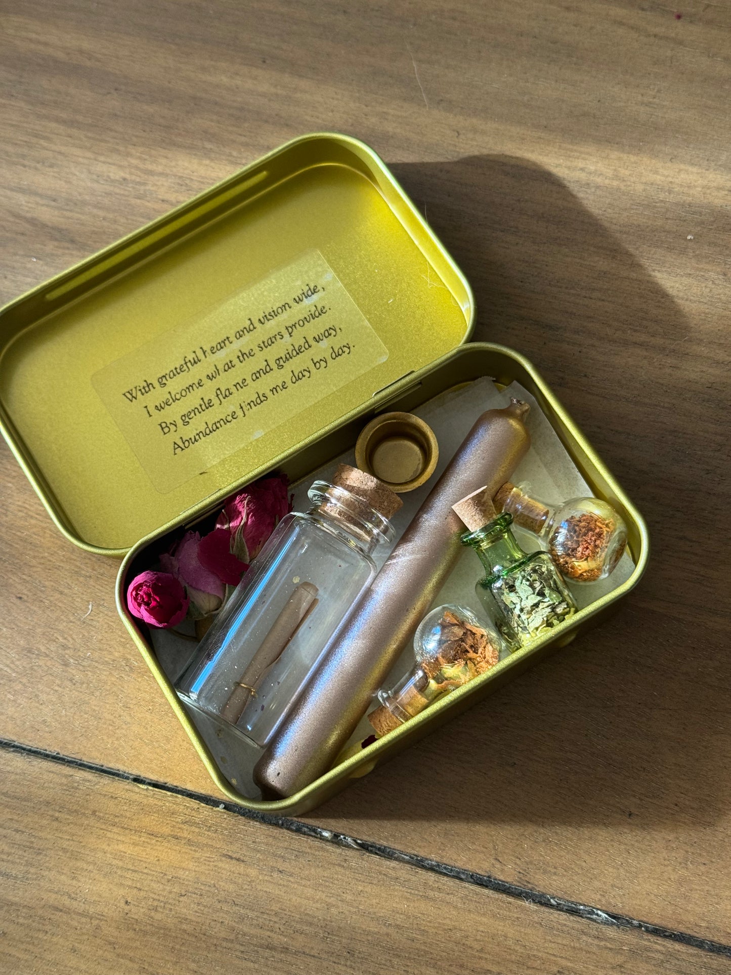 Abundance Calling Ritual & Spell Kit