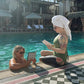 Martini Mermaid Kindle Case