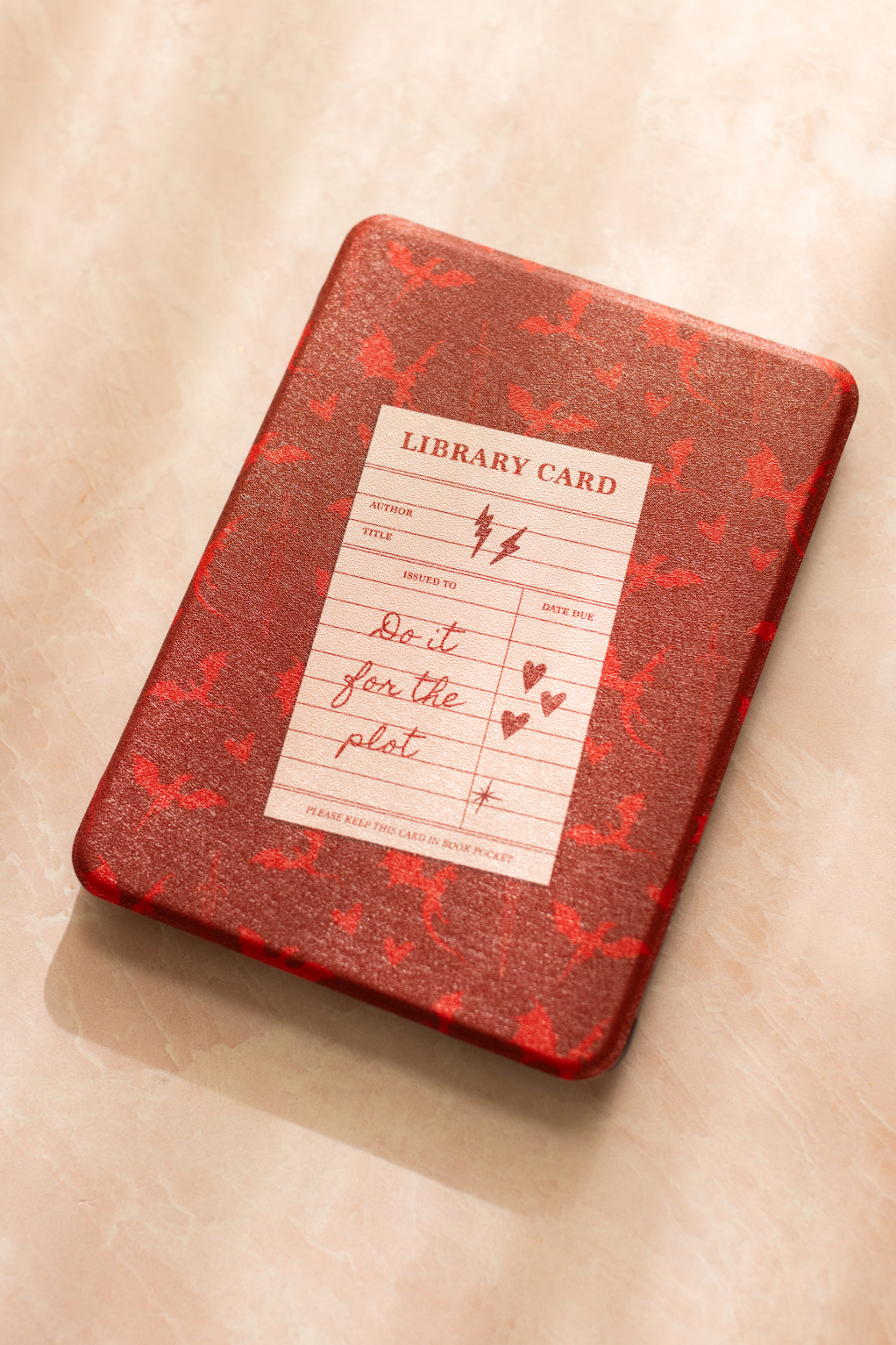 Do It For The Plot Kindle Case