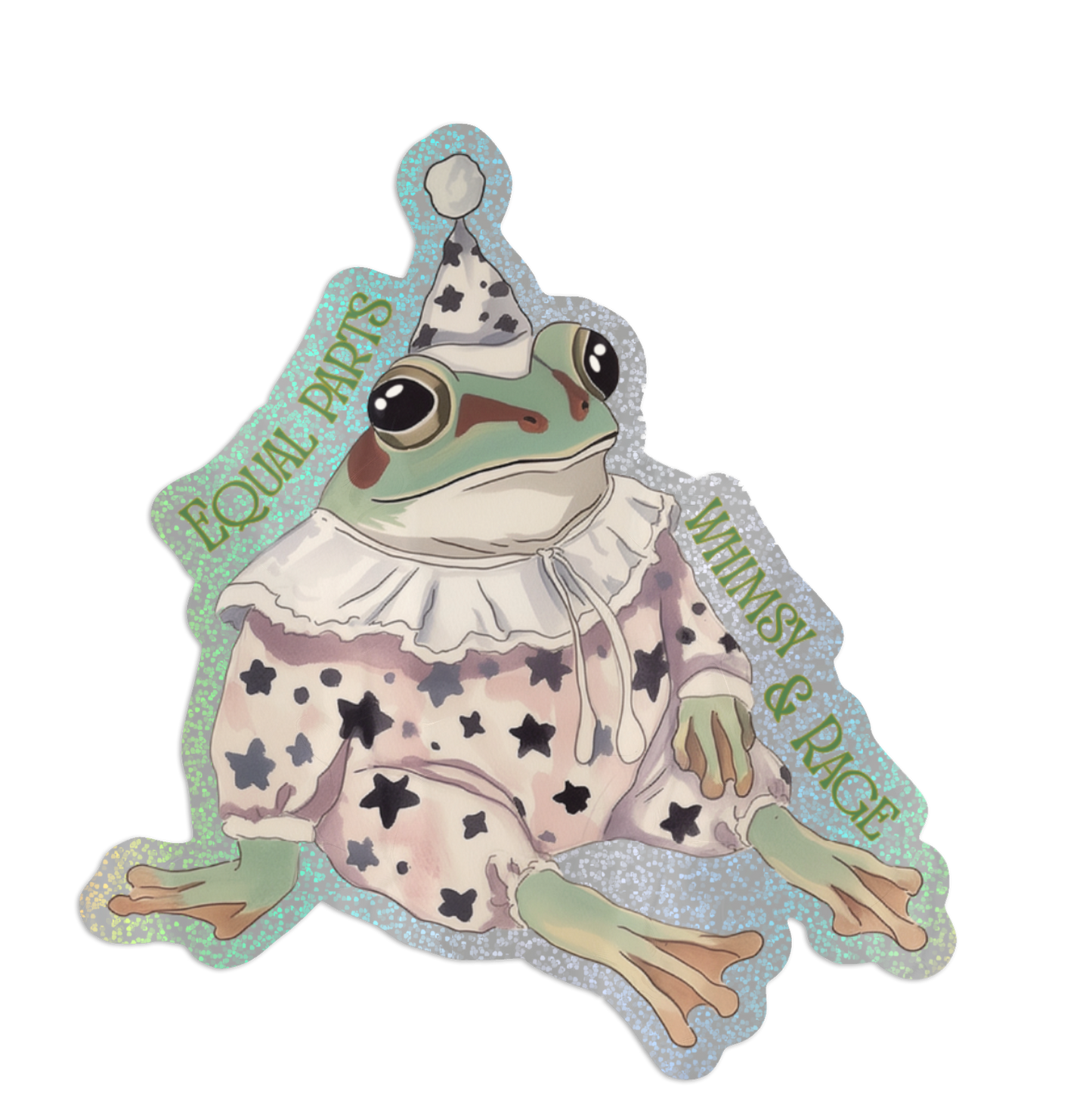 Whimsy and Rage Sticker