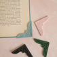 Leather Corner Bookmark