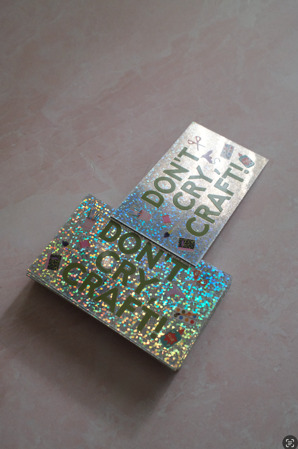Dont Cry Craft Sticker