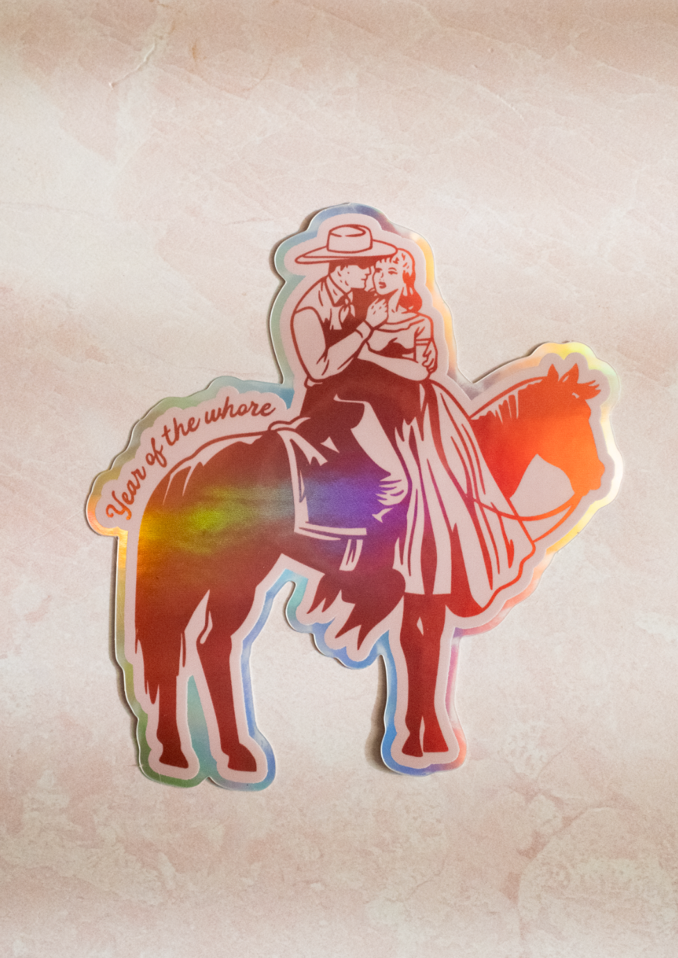 Year of the Whore Sticker