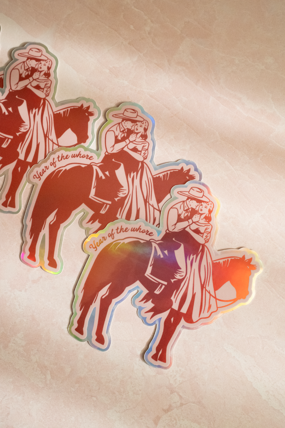 Year of the Whore Sticker