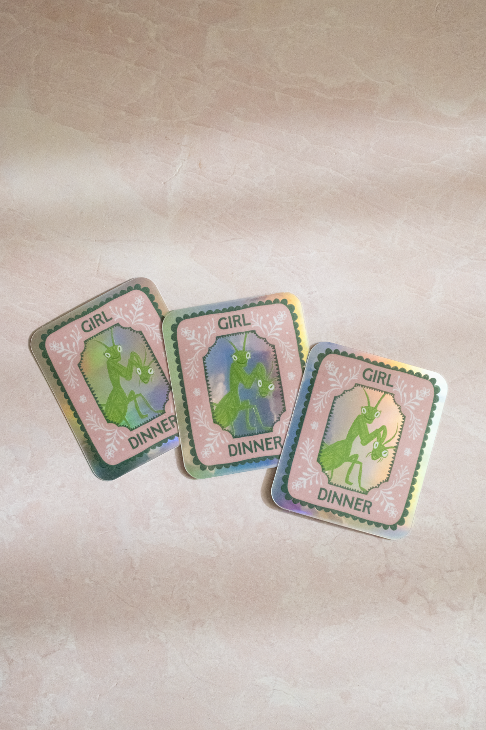 Girl Dinner Sticker