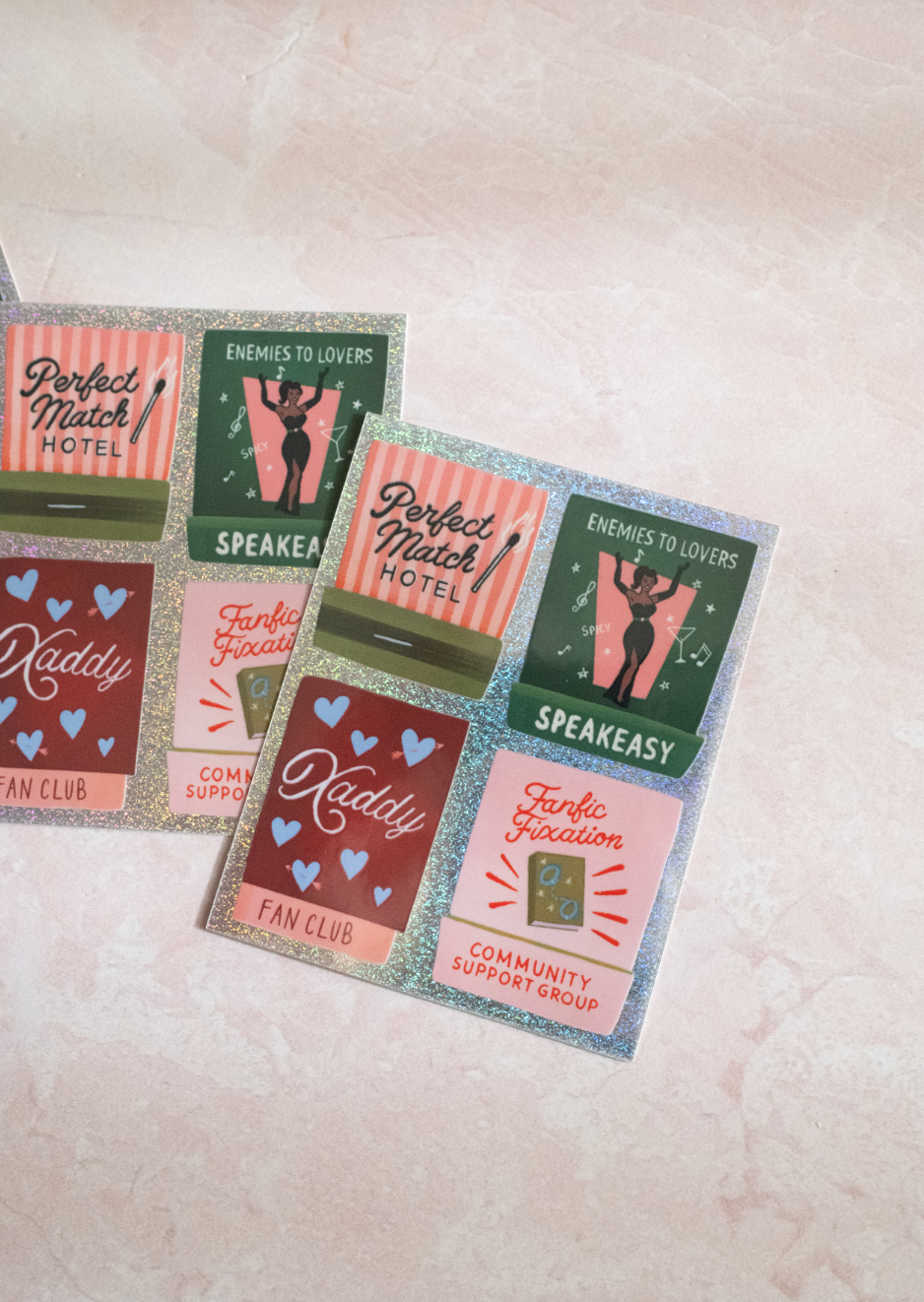 Matchbook Sticker