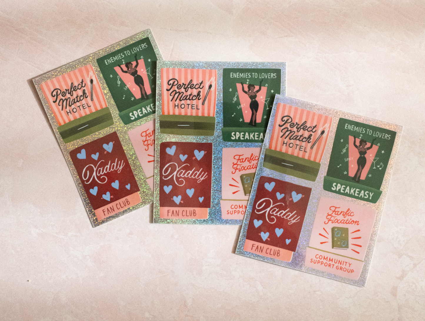 Matchbook Sticker