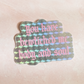 Bewitched Sticker