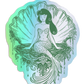 Mermaid Shell Sticker