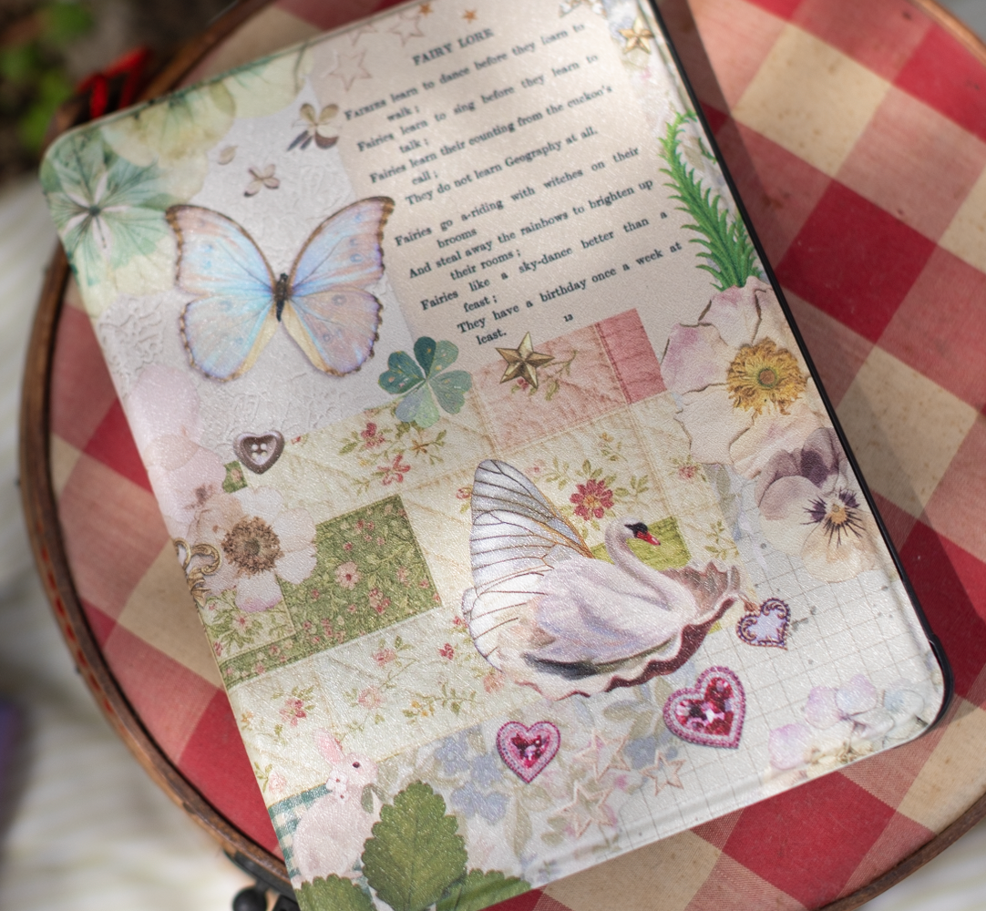 Faerie Patchwork Kindle Case