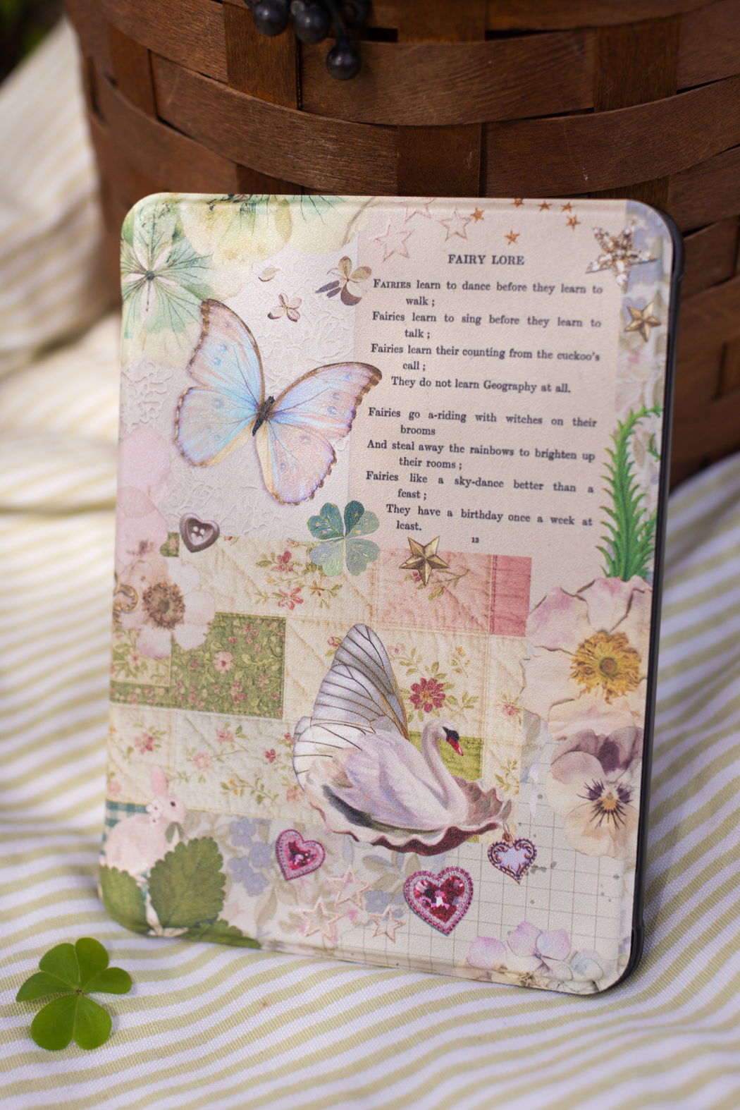 Faerie Patchwork Kindle Case