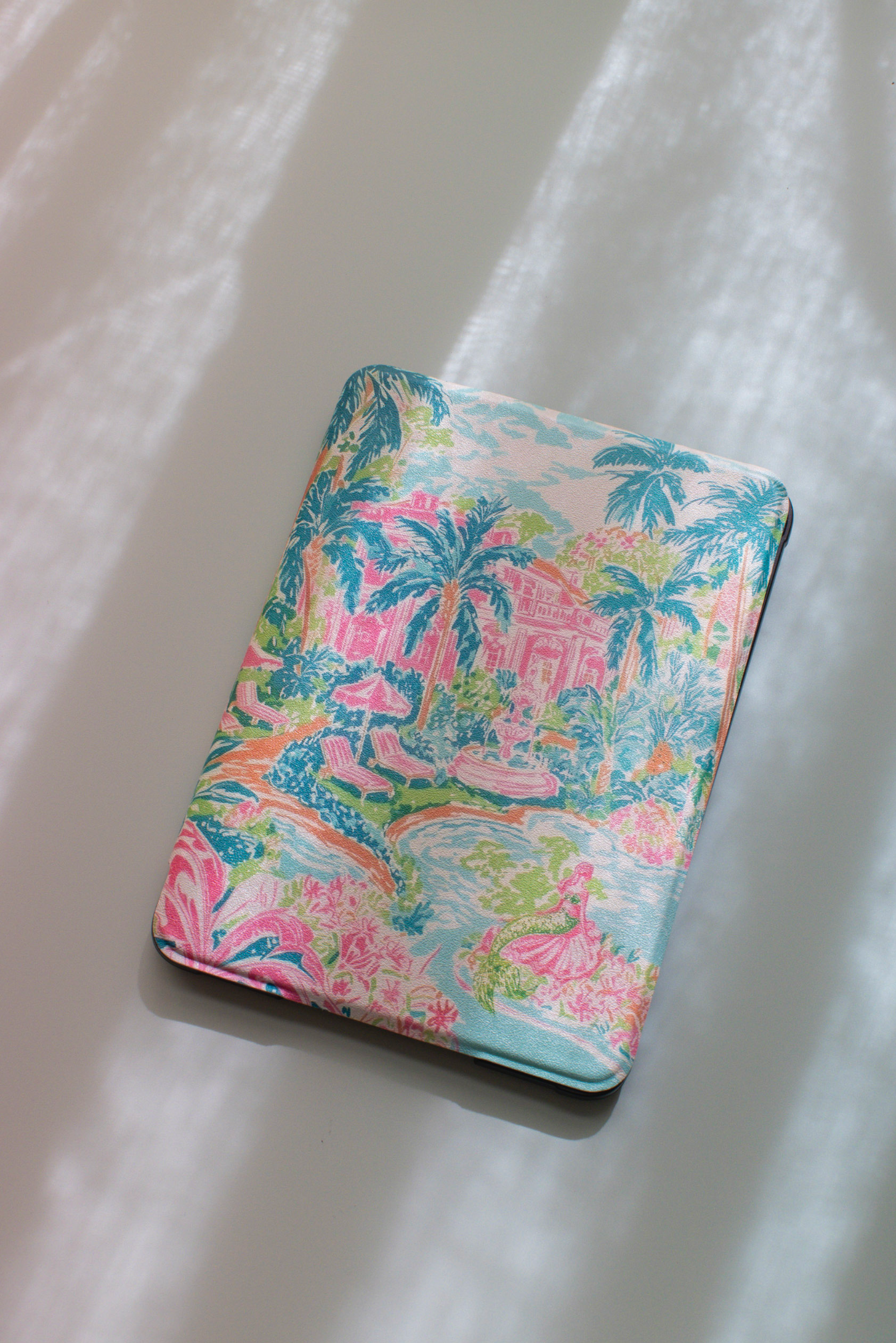 The Pink Palm Kindle Case