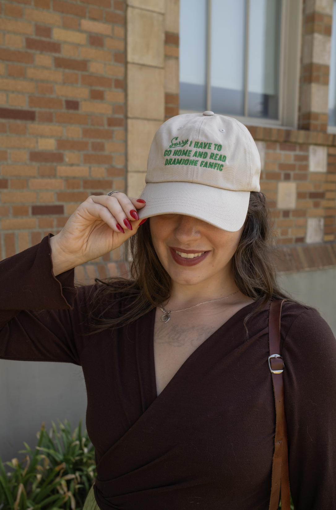 Sorry I Can't - Dramione Fanfic Embroidered Baseball Cap