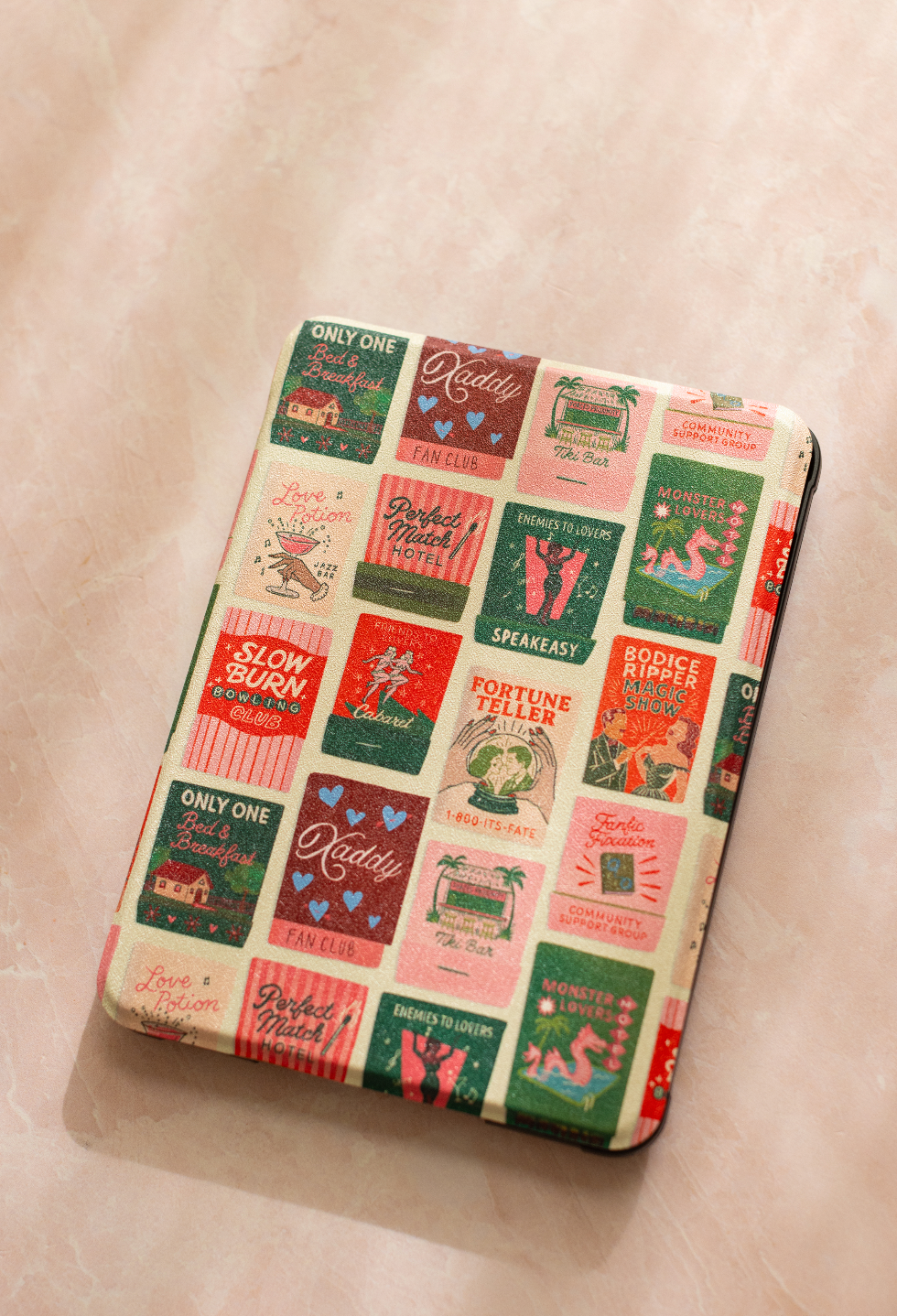 Burning Through Chapters Kindle Case