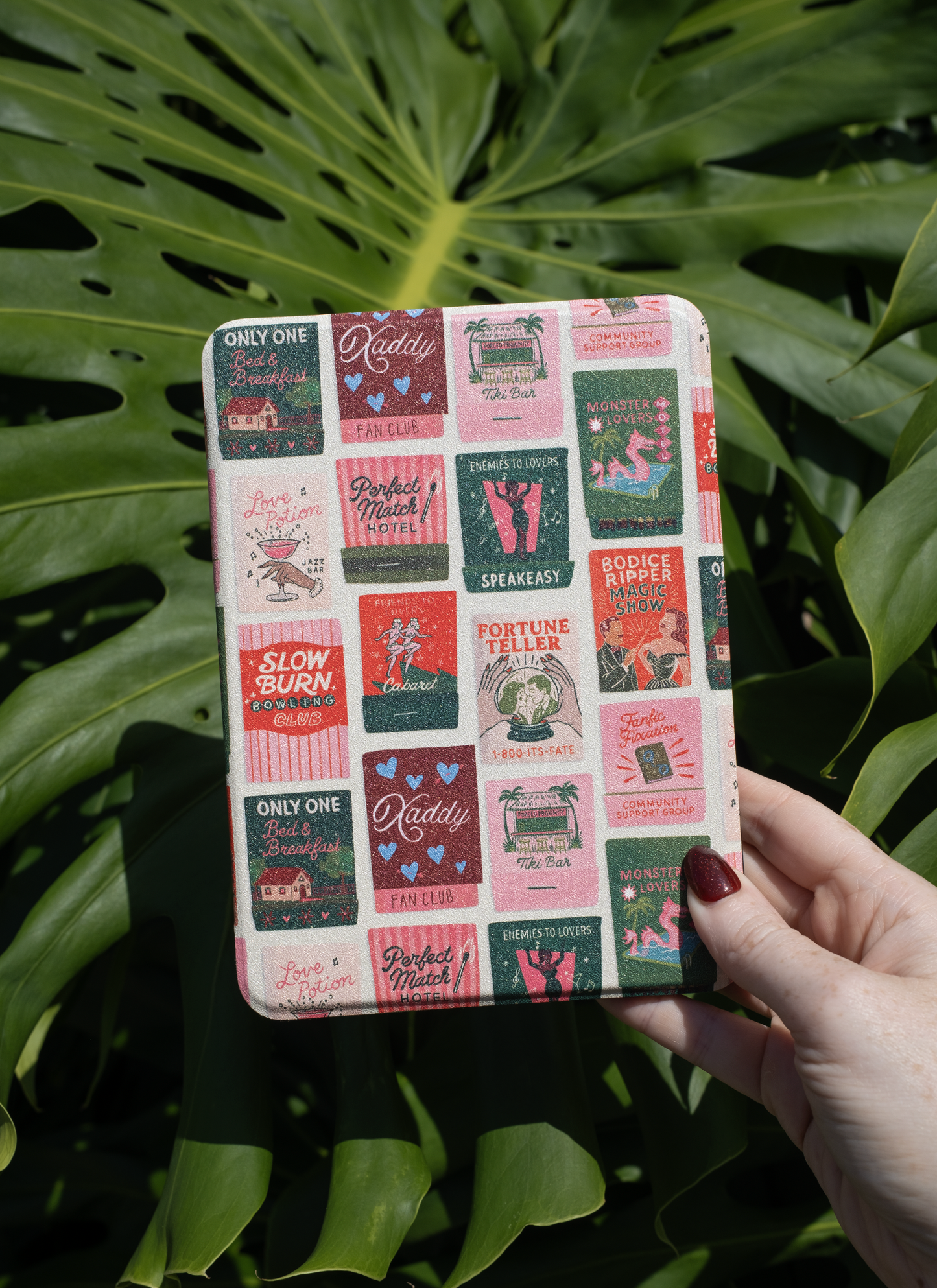 Burning Through Chapters Kindle Case