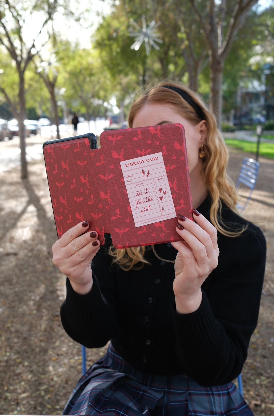 Do It For The Plot Kindle Case