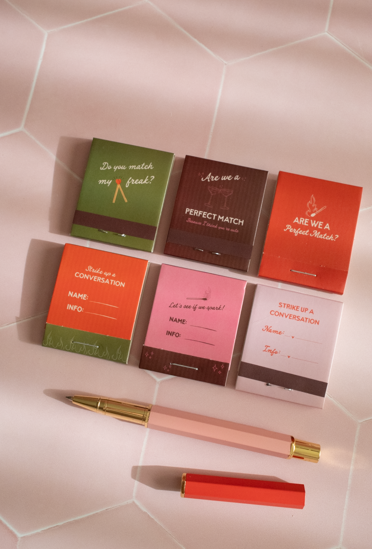 Meet Cute Matchbooks