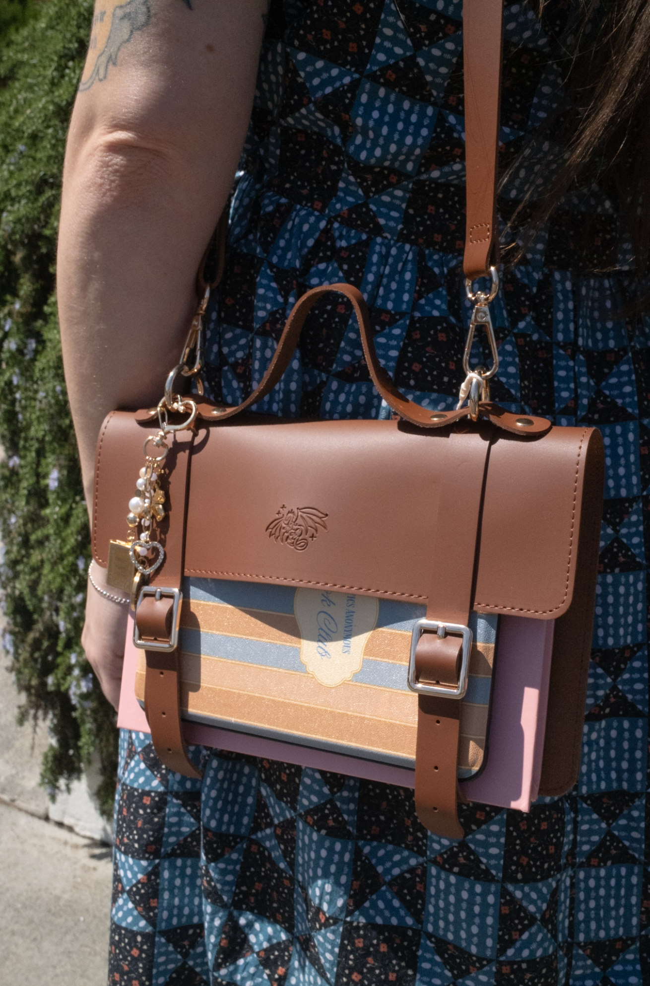 The Siren & Swan Book Satchel