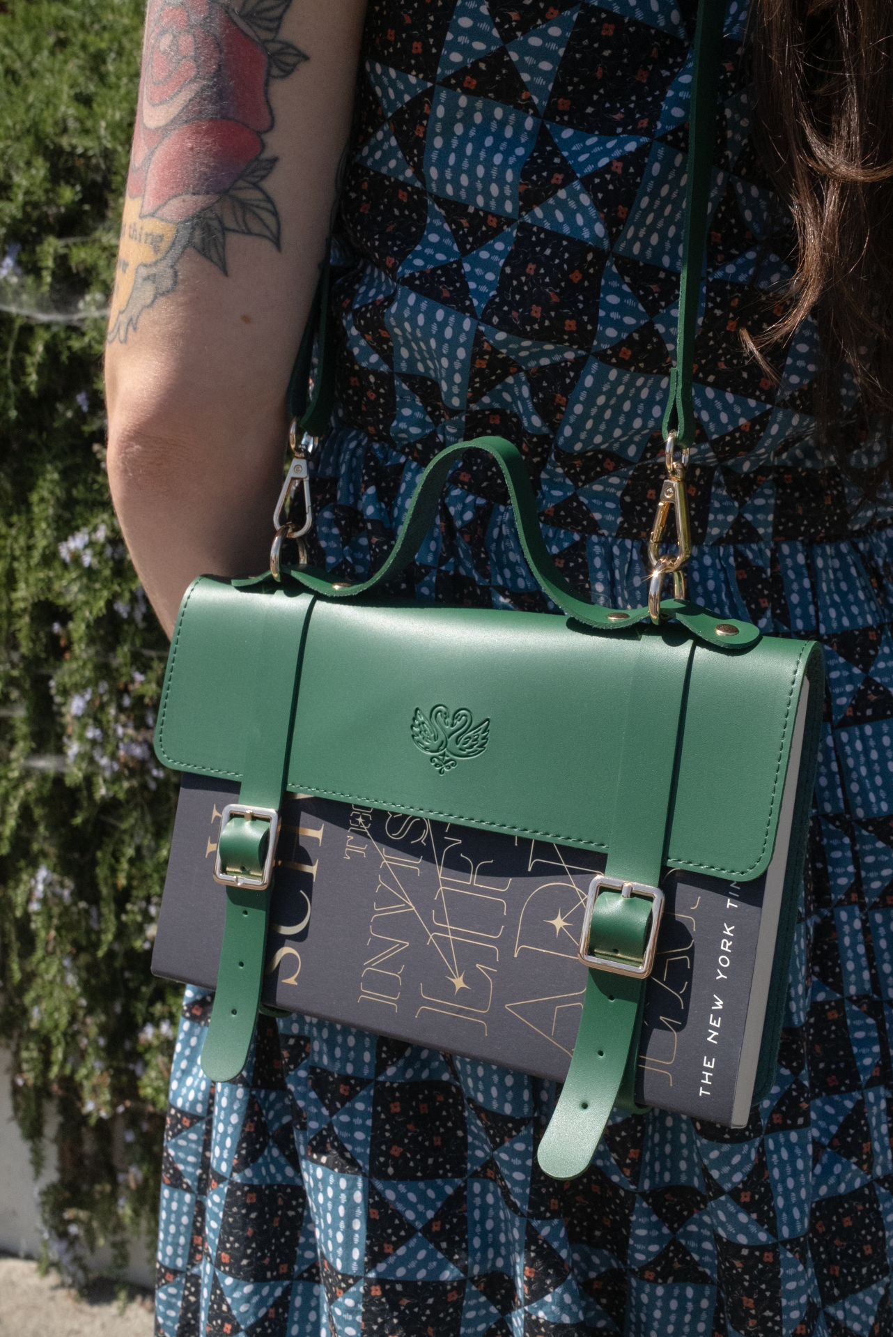 The Siren & Swan Book Satchel