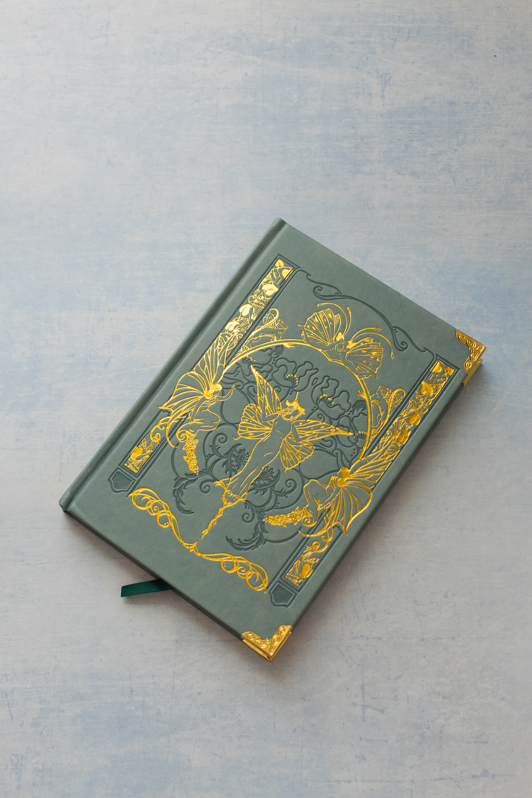 Backyard Fairy Gold Foil Vegan Leather Journal