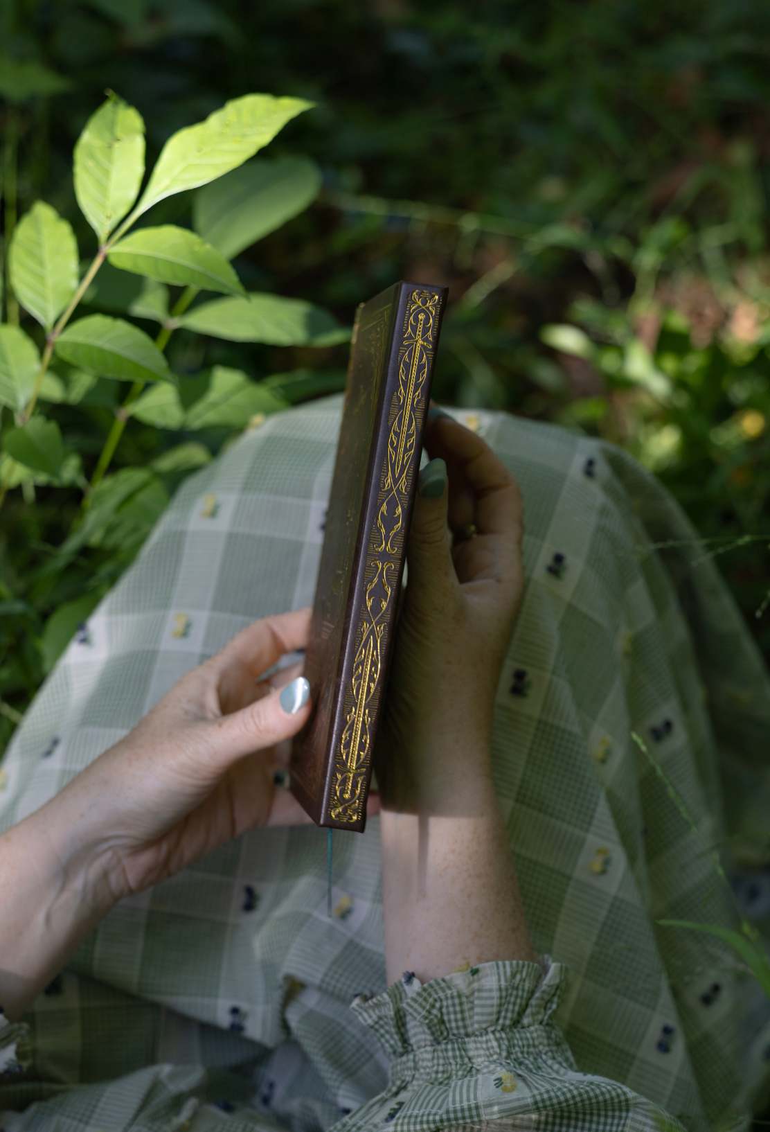 The Dragon Rider's Handbook Gold Foil Vegan Leather Journal - Siren & Swan x Emiscape