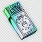 Slow Burn Matchbook Sticker