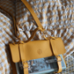 The Siren & Swan Book Satchel - Yellow