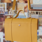 The Siren & Swan Book Satchel - Yellow