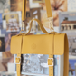 The Siren & Swan Book Satchel - Yellow
