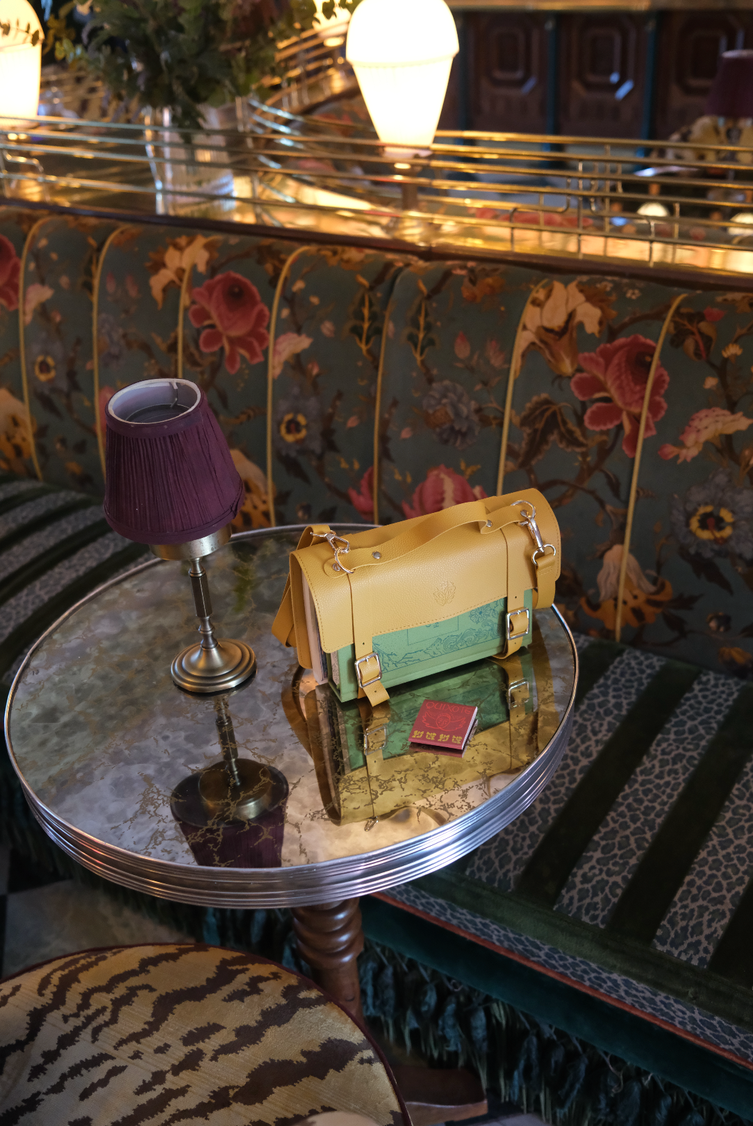 The Siren & Swan Book Satchel - Yellow
