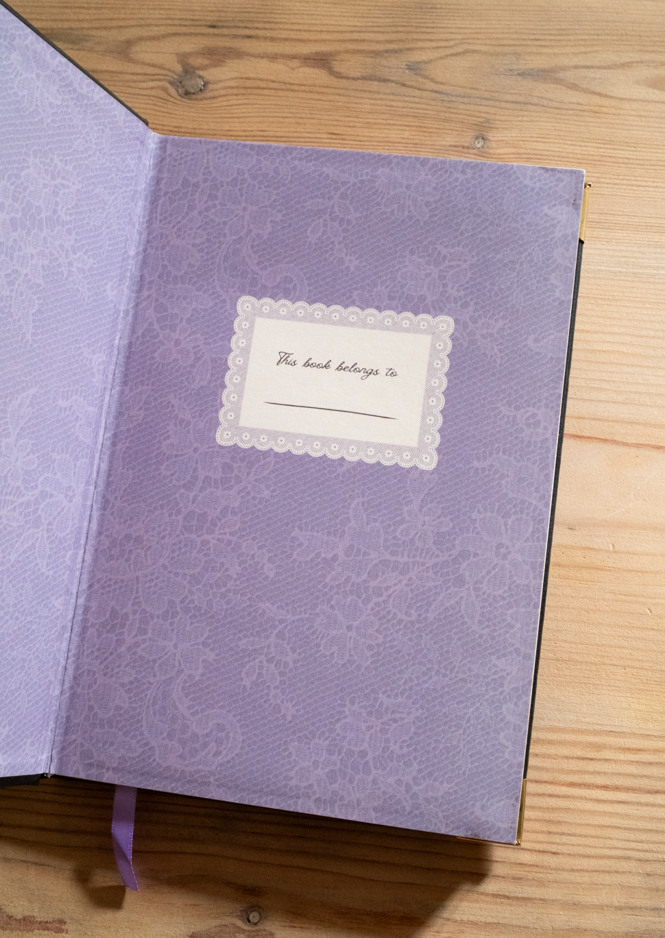 Widow's Lace Foil Journal