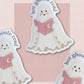 Hot Ghouls Read Sticker