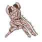 Fictional Cowboys Sticker