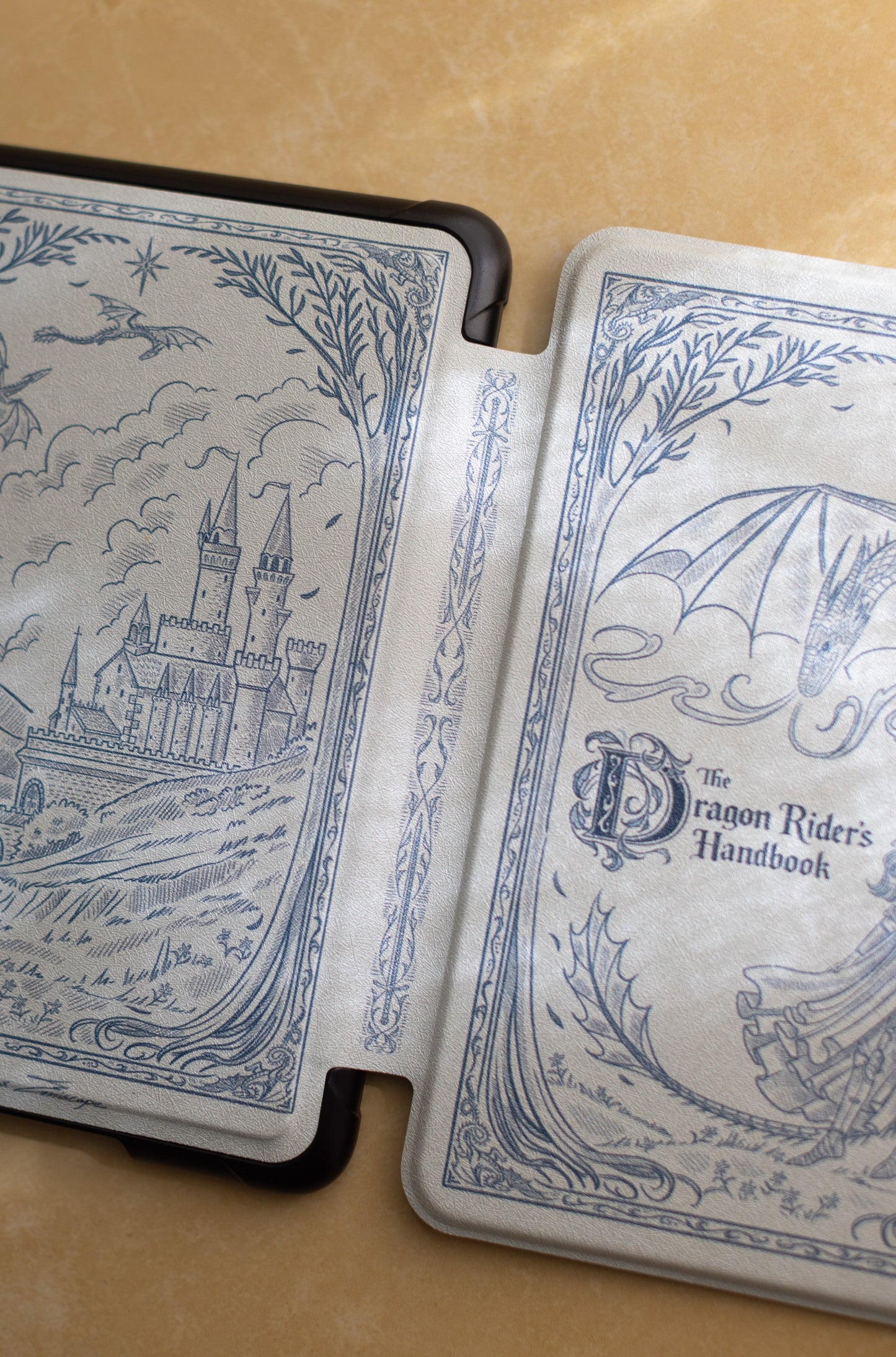 The Dragon Rider's Handbook Kindle Case - Siren & Swan X Emiscape