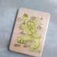 Fantasy Tropes Map Kindle Case - Clear Back