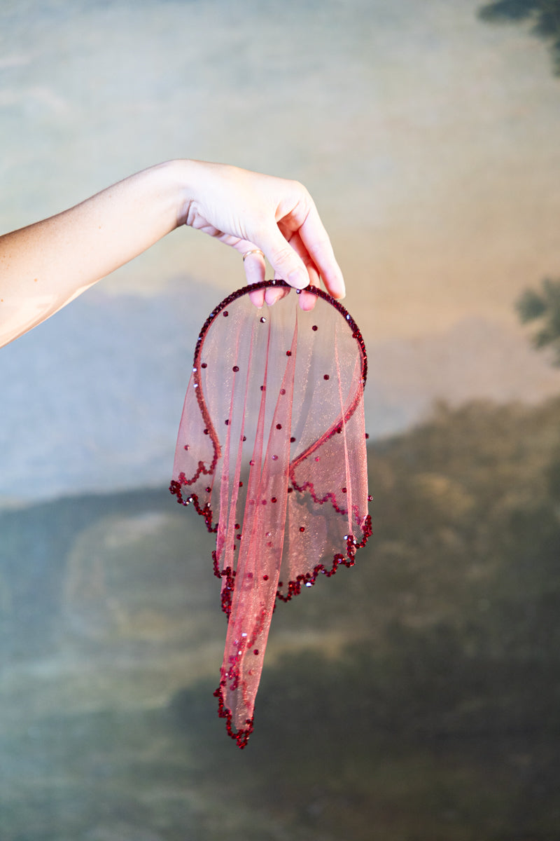 Modern Maiden Headscarf in Wine Pre-Order