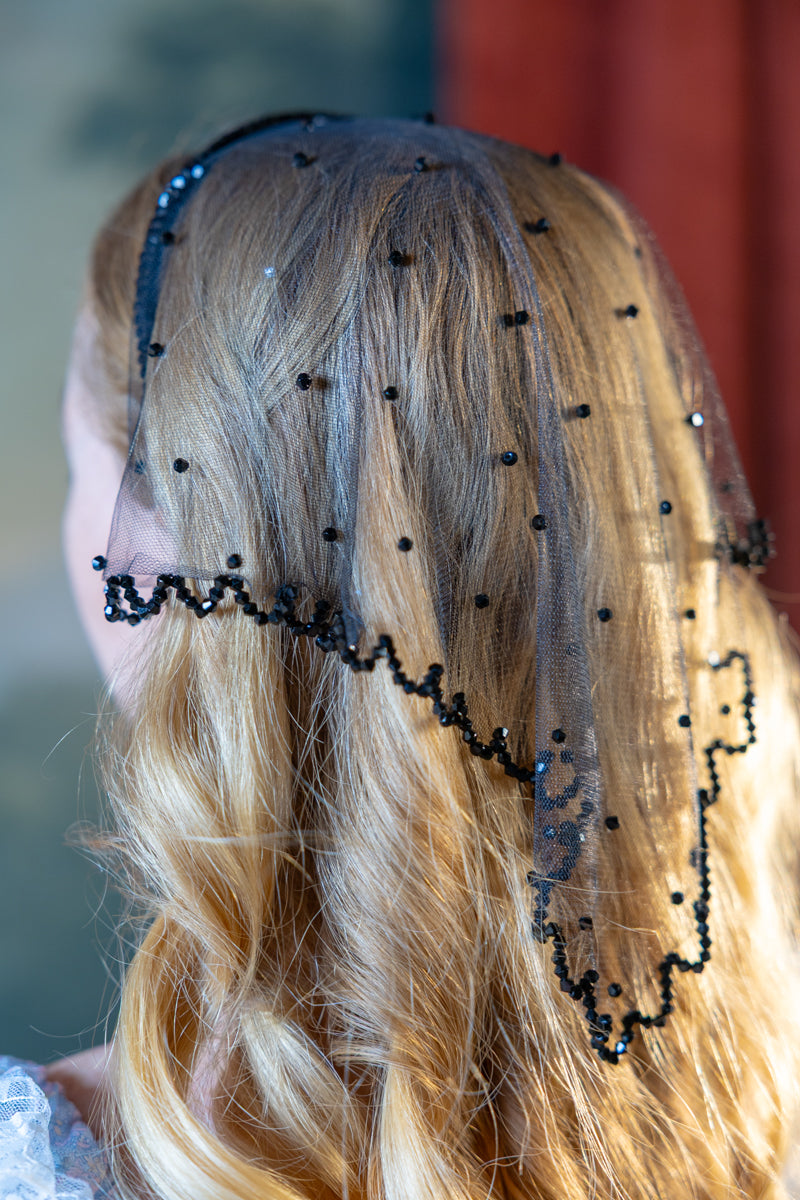 Modern Maiden Headscarf in Onyx - Pre-Order