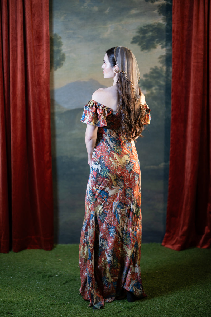 Modern Maiden Headscarf in Halo Gold Pre-Order