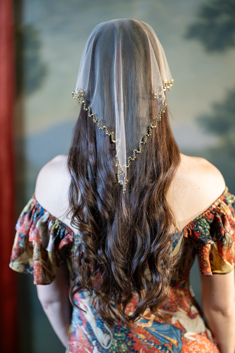 Modern Maiden Headscarf in Halo Gold Pre-Order