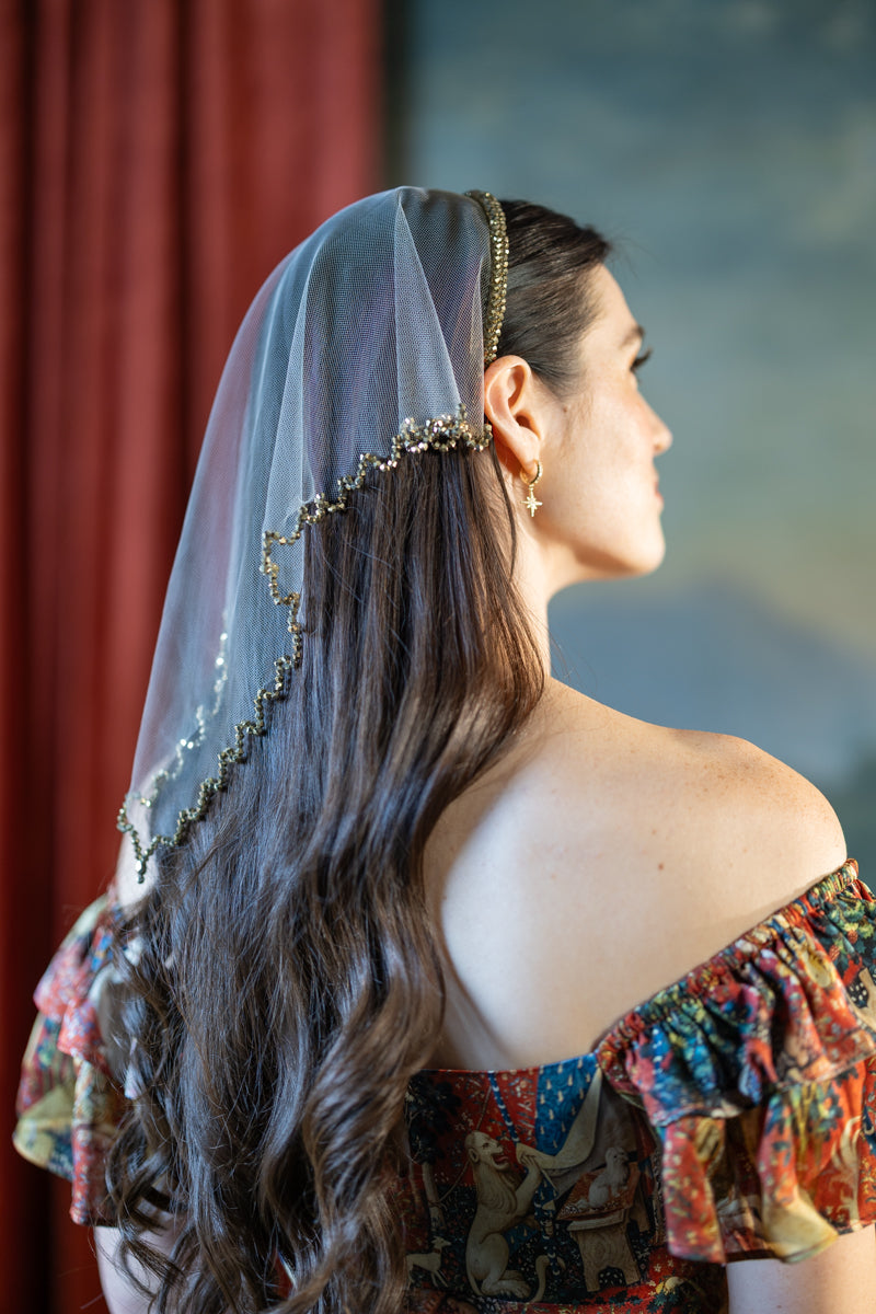 Modern Maiden Headscarf in Halo Gold Pre-Order