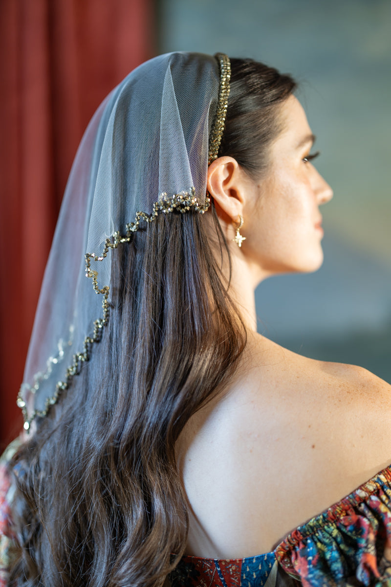 Modern Maiden Headscarf in Halo Gold Pre-Order