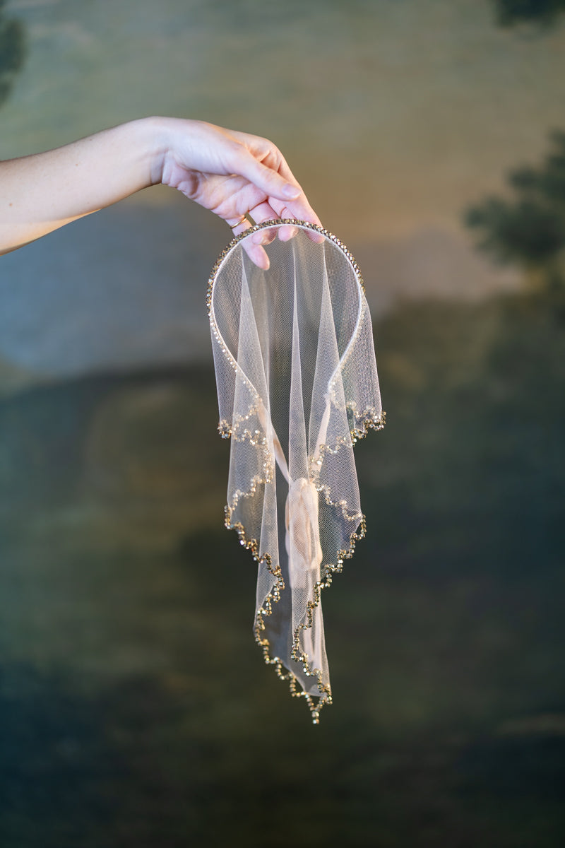 Modern Maiden Headscarf in Halo Gold Pre-Order