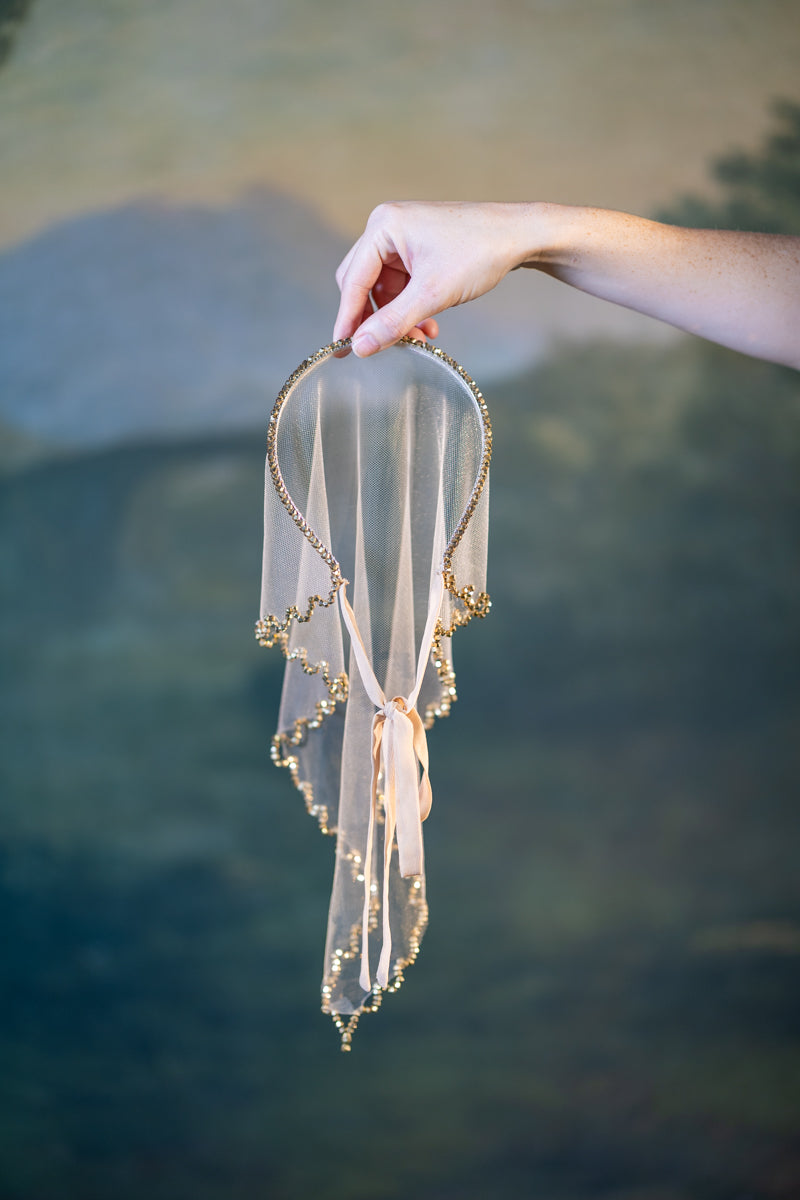 Modern Maiden Headscarf in Halo Gold Pre-Order