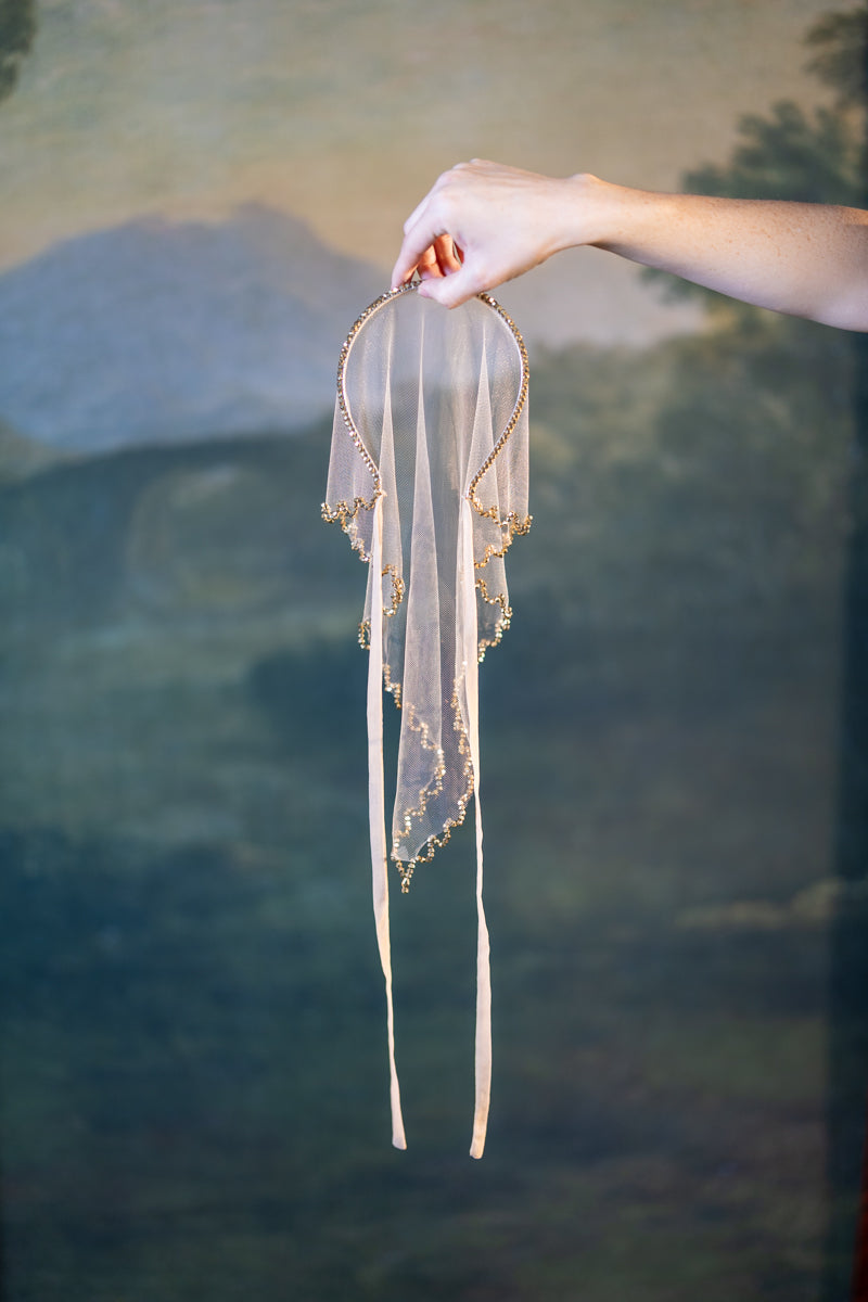 Modern Maiden Headscarf in Halo Gold Pre-Order