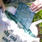 Bewitched Quilted Heart Bag in Cream Florals