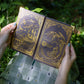 The Dragon Rider's Handbook Gold Foil Vegan Leather Journal - Siren & Swan x Emiscape