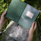 The Dragon Rider's Handbook Gold Foil Vegan Leather Journal - Siren & Swan x Emiscape